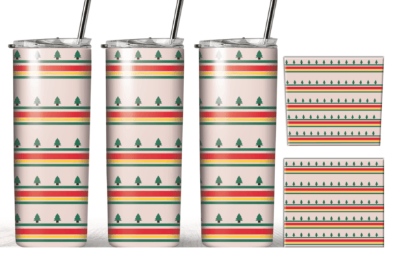 Christmas Trees Tumbler Wrap: Graphics for Crafts Review
