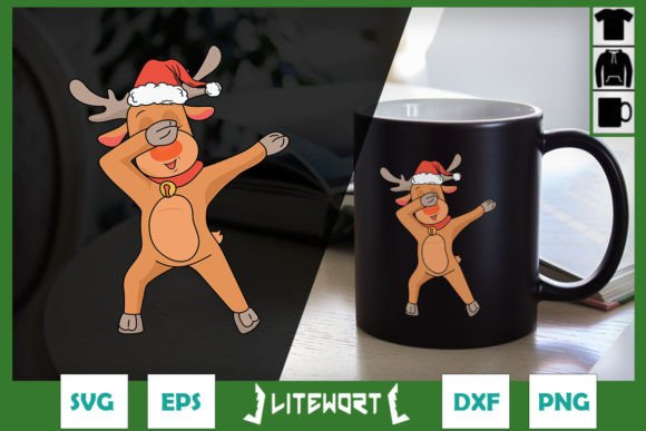Dabbing Reindeer Christmas SVG: Crafts & Graphics Review