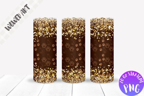 Dogs Pattern 20 Oz Skinny Tumbler Wrap: Crafts & Graphics Review