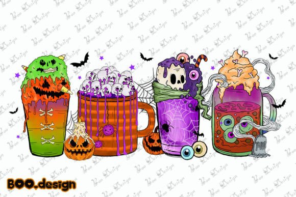 Halloween Cup Design: Graphics & Crafts for Bloggers
