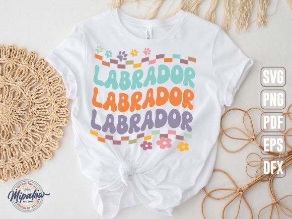 Labrador Svg Graphics for T-Shirt Designs