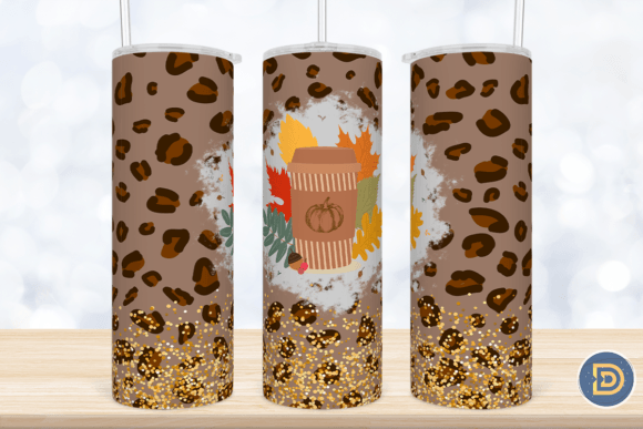 Leopard Coffee Glitter 20Oz Tumbler PNG: A Designer Review