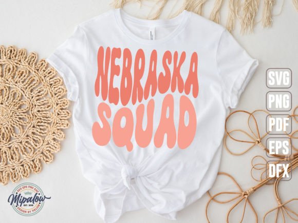 Nebraska Squad State Vintage Svg: Graphics & Crafts