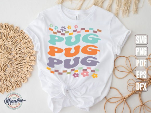 Pug SVG, Groovy Wavy Retro: A Craft Graphics Review