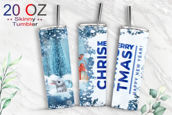 Skinny Tumbler Christmas Graphics & Print Template Review